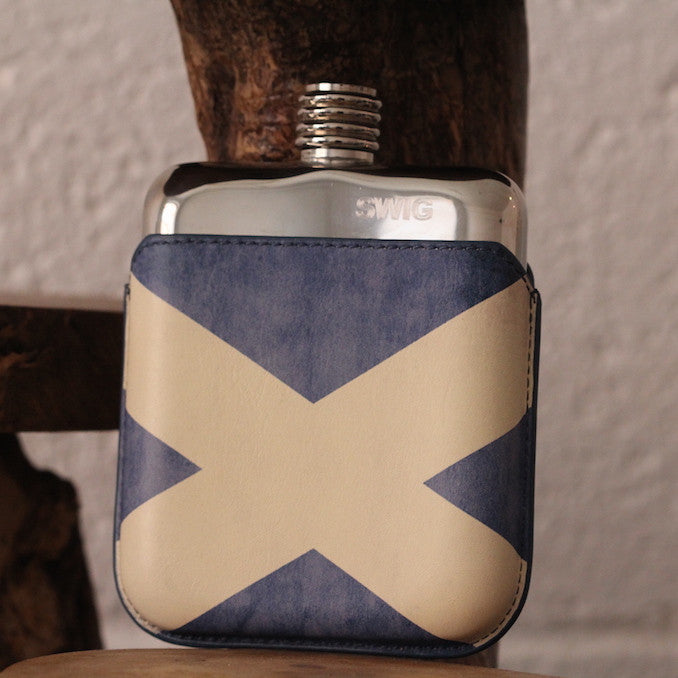 SWIG Executive Moulded Scottish Flask