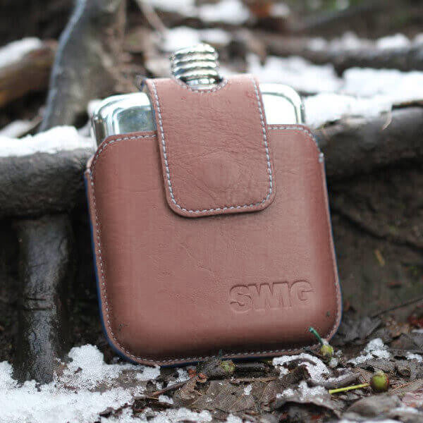 SWIG Executive Magnetic Brown Flask