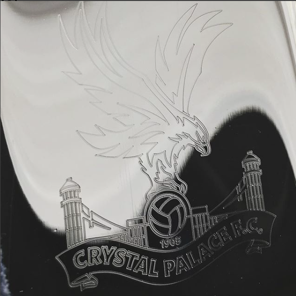 Hip Flasks SWIG Football Crystal Palace Engraving
