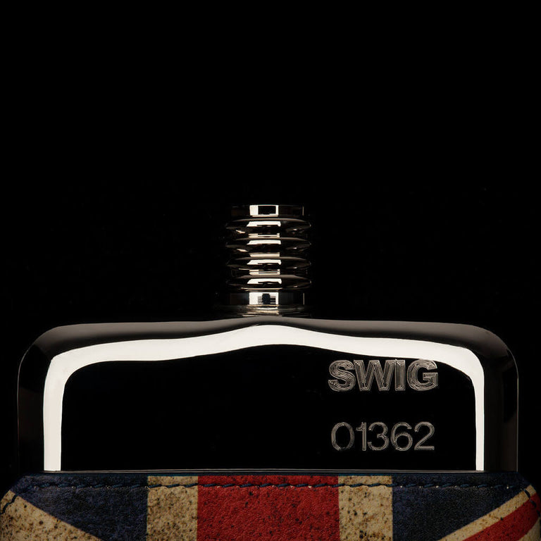 SWIG Union Jack Executive Flask - Profile
