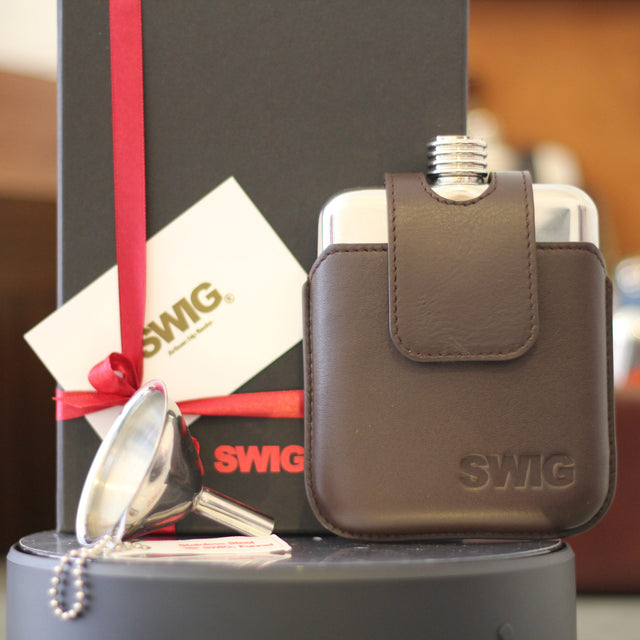SWIG Magnetic Executive Flask Wedding Gift Set